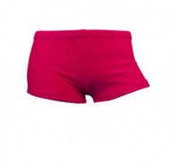 SKST003 design split women's swimming trunks style custom-made anti-exposure swimming trunks style women's swimming trunks make solid color square swimming trunks style swimming trunks factory detail view-1